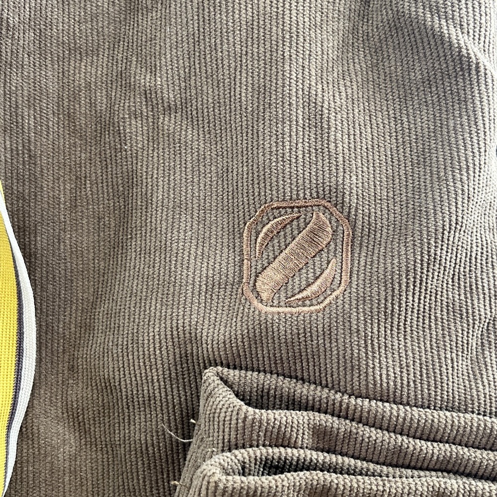 Delova Verona Corduroy Tracksuit Set - Brown 2pc Zip Jacket and Pants Size 4 - Picture 3 of 14